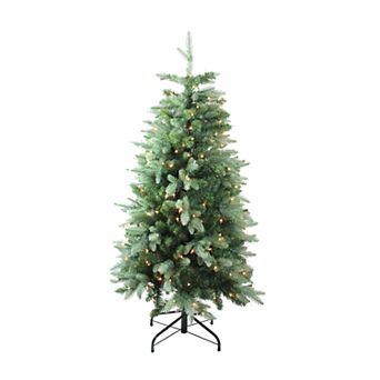 Northlight Seasonal 4.7-ft. Pre-Lit Slim Carolina Frasier Fir Artificial Christmas Tree