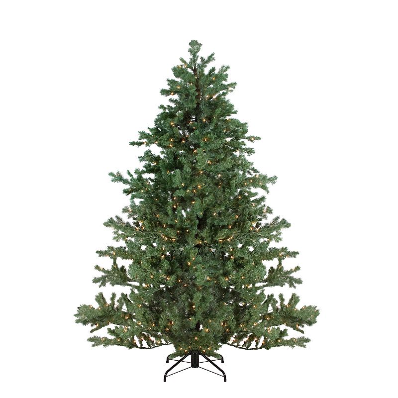 Northlight Seasonal 7.5-ft. Pre-Lit Mountain Pine Artificial Christmas Tree