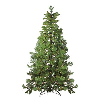 Northlight Seasonal 6.5-ft. Pre-Lit Pine Artificial Christmas Tree