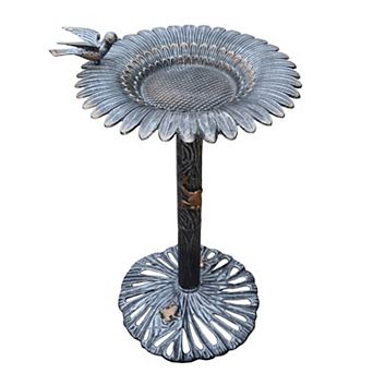 Oakland Living Sunflower Birdbath - Outdoor