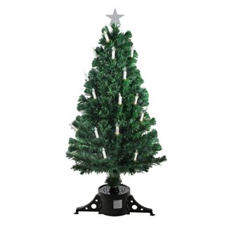 Northlight Seasonal 4-ft. Pre-Lit Fiber Optic Candle Artificial Christmas Tree