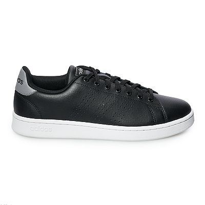 Adidas vs advantage black best sale