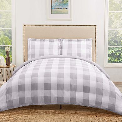 Truly Soft Everyday Buffalo Plaid Duvet Cover Set