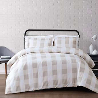 Truly Soft Everyday Buffalo Plaid Duvet Cover Set