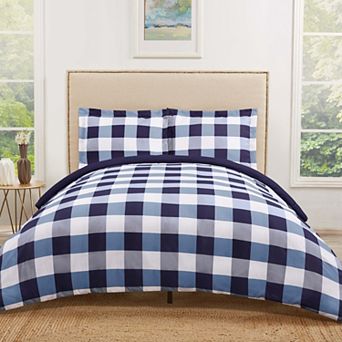 Truly Soft Everyday Buffalo Plaid Duvet Cover Set