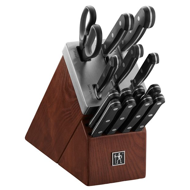JA Henckels 13550-005 Henckels 15 Piece Knife Block Set: Kitchen Knife  Cutlery Sets (035886319113-1)