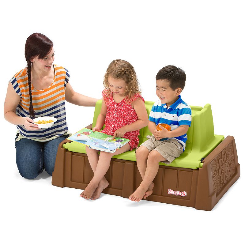 Simplay3 Sand & Water Bench, Multicolor