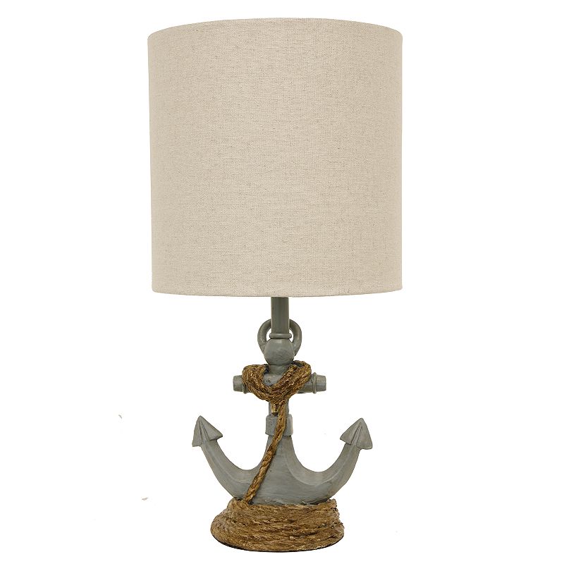 Saylor Anchor Table Lamp, Blue