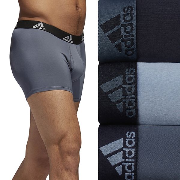 Opaco Cortar Puro Men's adidas 3-pack Performance Trunks - Underwear