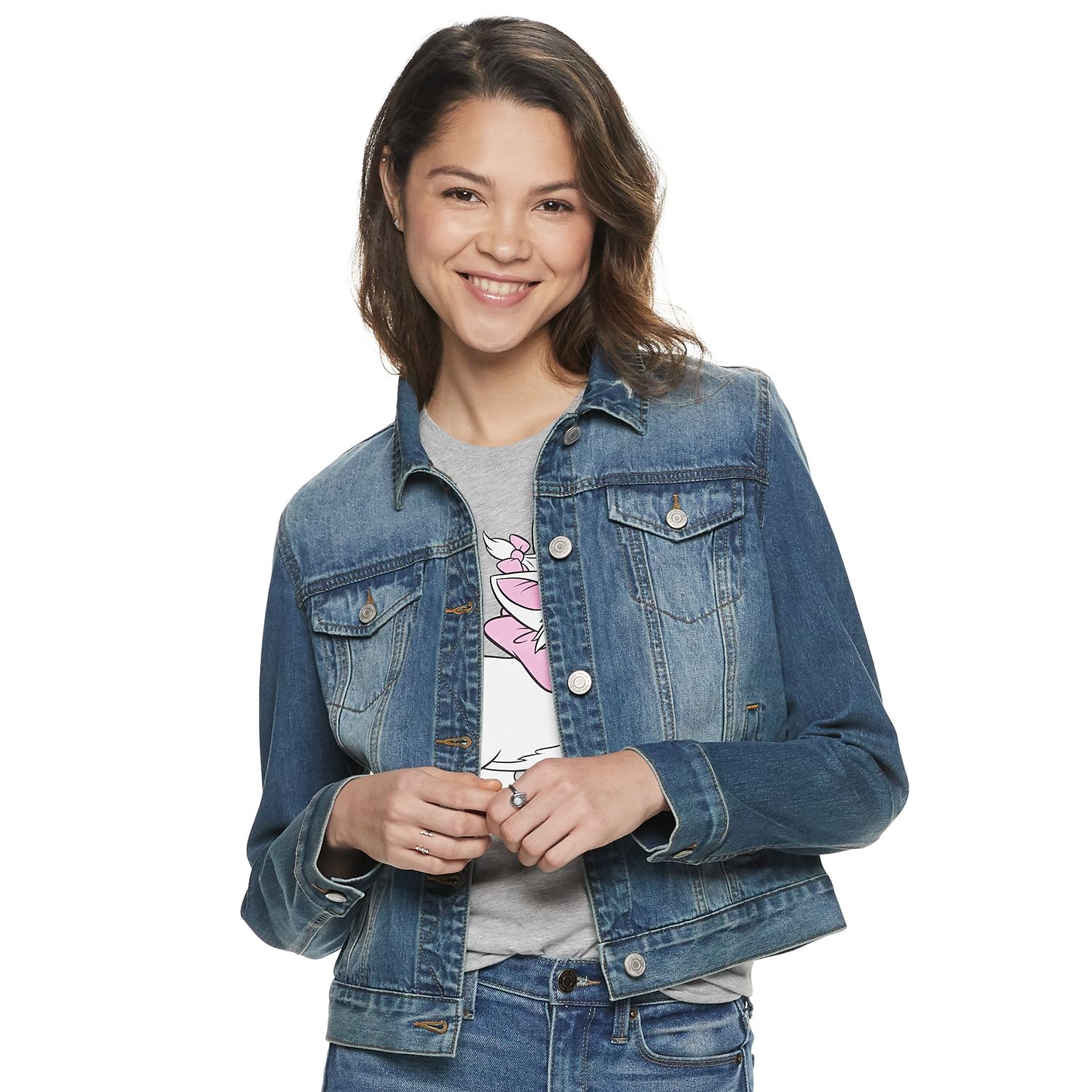 kohls lauren conrad jean jacket