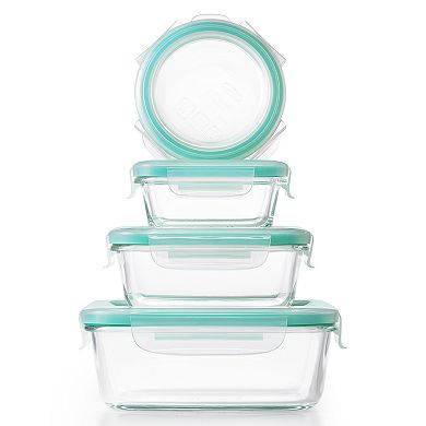 OXO Good Grips Smart Seal 12-piece Glass Food Storage Container Set
