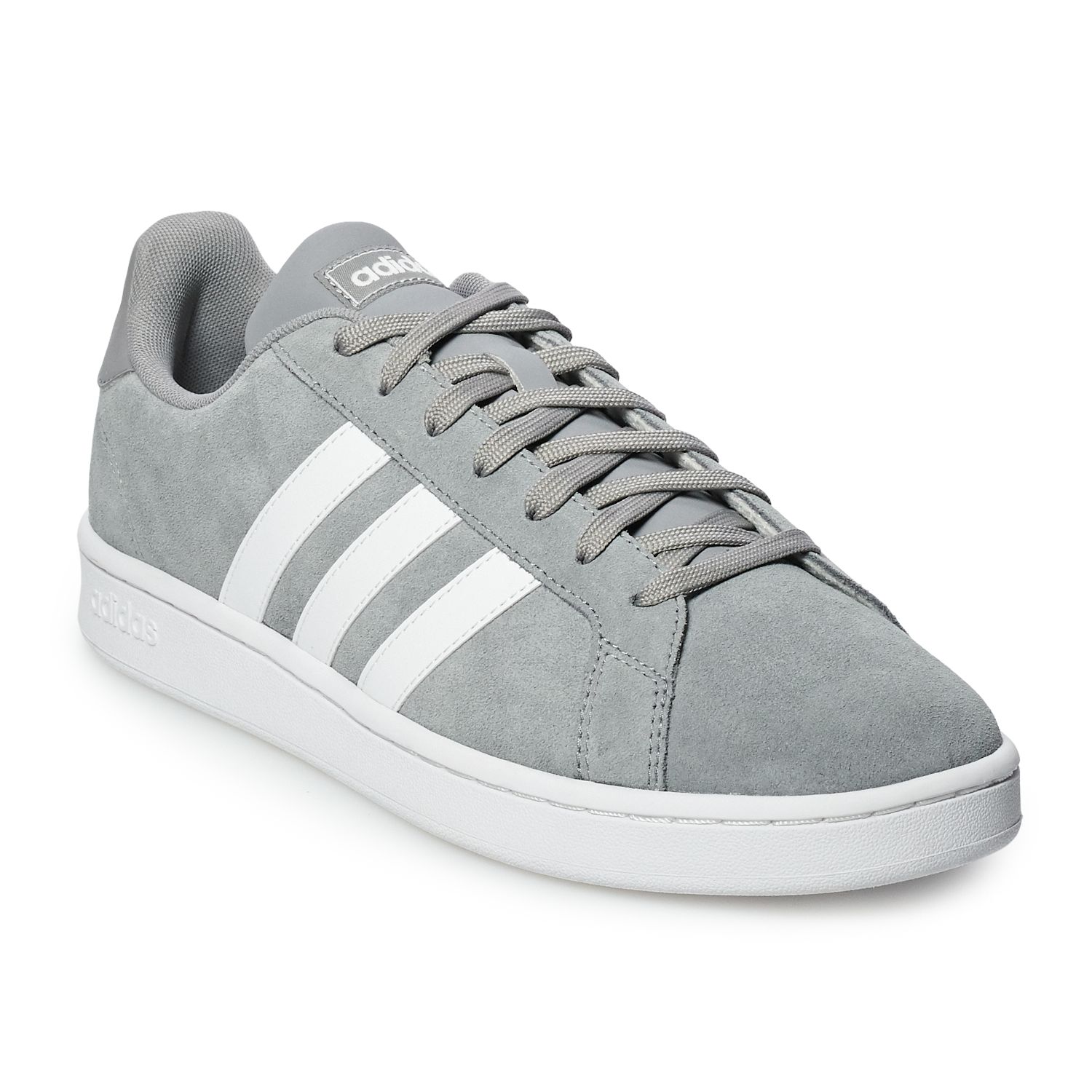adidas grand court suede sneaker