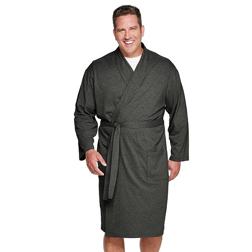 Big & Tall Croft & Barrow® True Comfort Lightweight Knit Robe