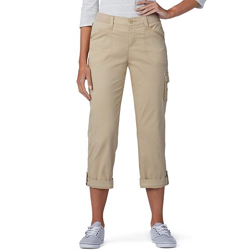 Women's Lee Relaxed Fit Flex-To-Go Cargo Capris