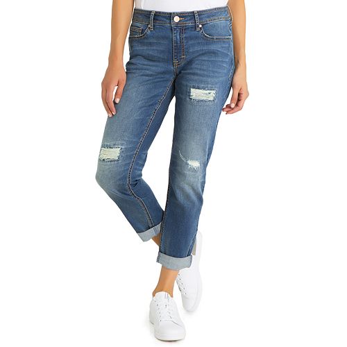 Women's Jordache Brooklyn Midrise Skinny Boyfriend Jeans