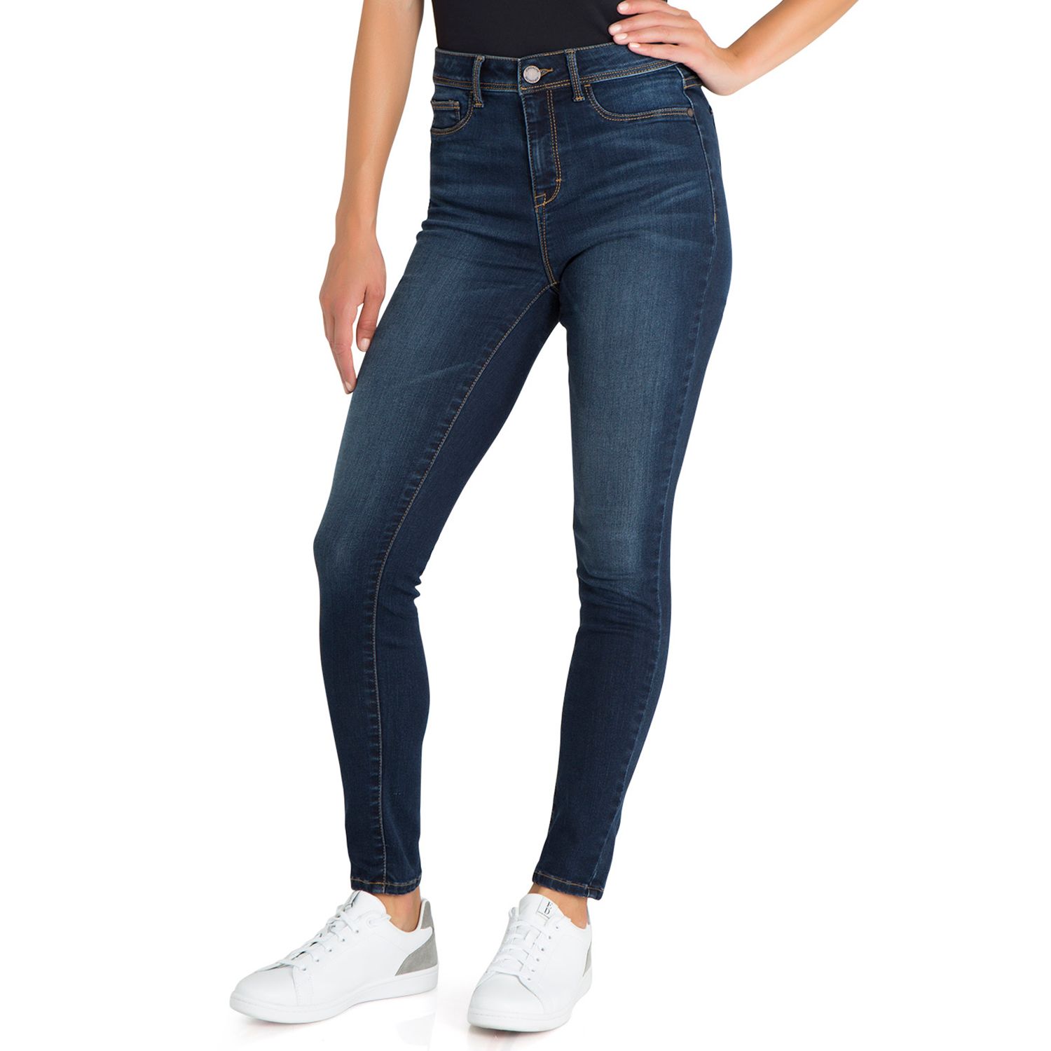 Jordache Super High-Waist Skinny Jeans
