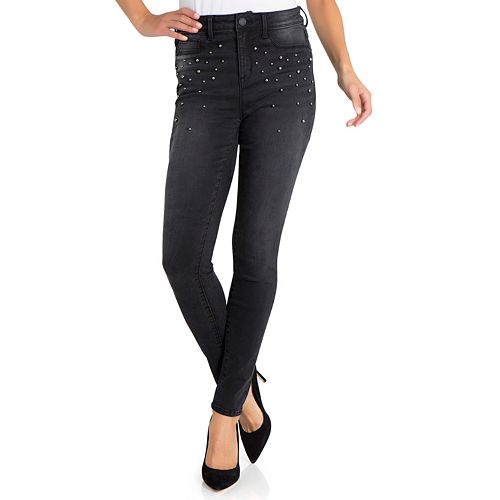 super high waist skinny
