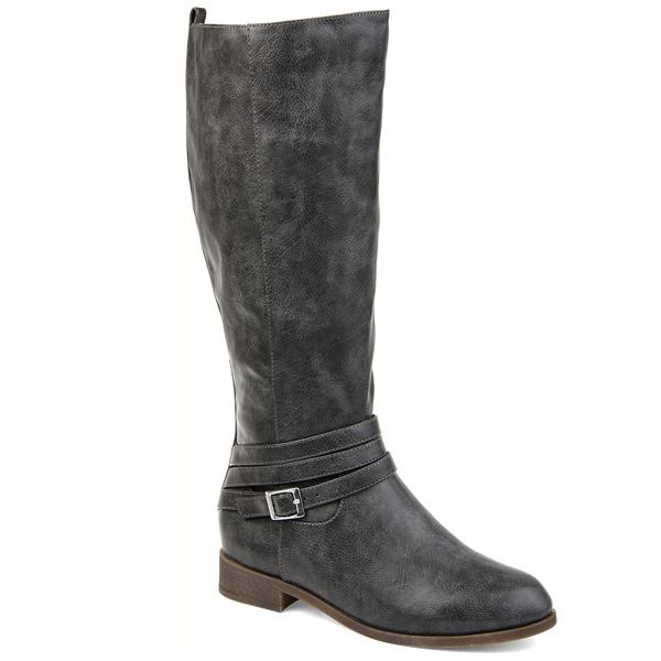 Journee Collection Ivie Women's Knee High Boots - Gray (9) – BrickSeek