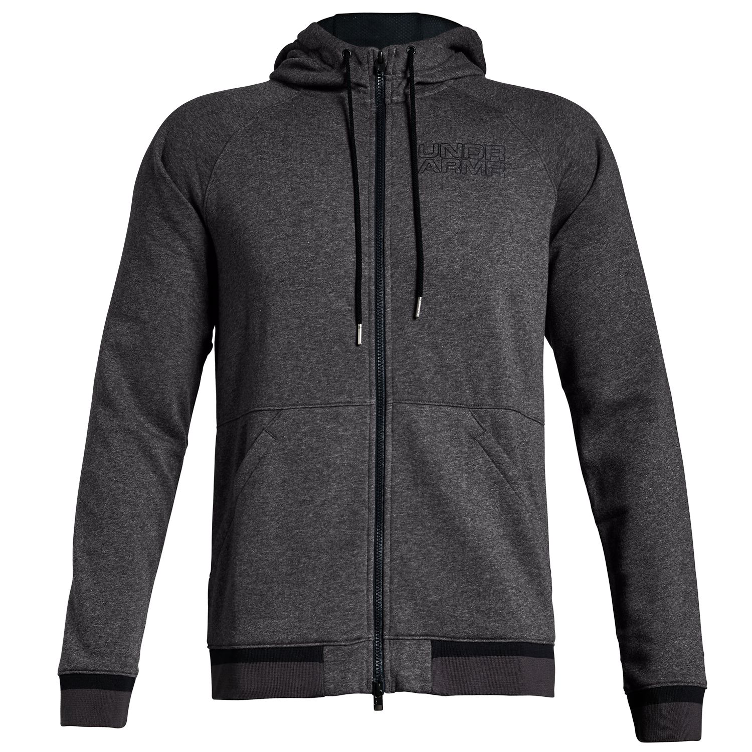 under armour men's baseline full zip hoodie