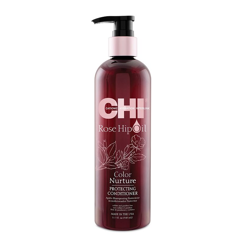 CHI Rose Hip Oil Apres Shampooing Protecteur 340 ml