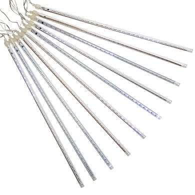 Northlight Seasonal 10 Dripping Icicle Snowfall Christmas Light Tubes