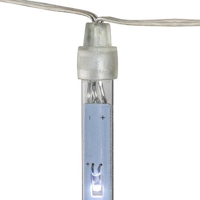 Northlight Seasonal 6 Dripping LED Icicle Snowfall Christmas Light Tubes