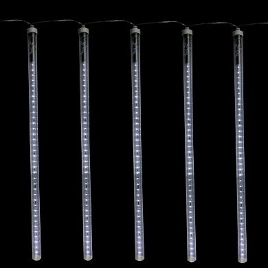 Northlight Seasonal 6 Dripping LED Icicle Snowfall Christmas Light Tubes