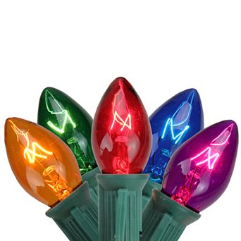 Northlight Seasonal 25 Multi-Color C7 Christmas Lights