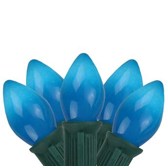 Northlight Seasonal 25 Opaque Blue C7 Christmas Lights Bulb