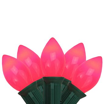 Northlight Seasonal 25 Opaque Red C7 Christmas Lights Bulb.