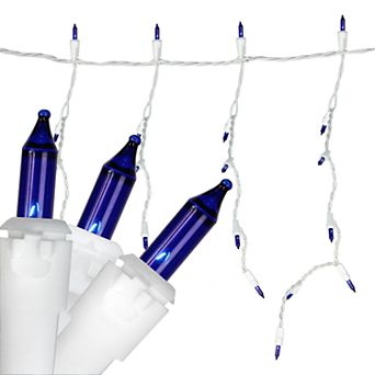 Northlight Seasonal 150 Blue Mini Icicle Christmas Lights