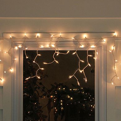 Northlight Seasonal 150 Clear Mini Icicle Christmas Lights