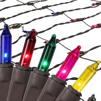 Northlight Seasonal Multi-Color Mini Mesh Net Christmas Lights