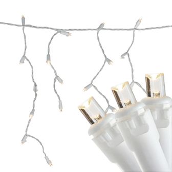 Northlight Seasonal 100 LED Wide Angle Icicle Christmas Lights