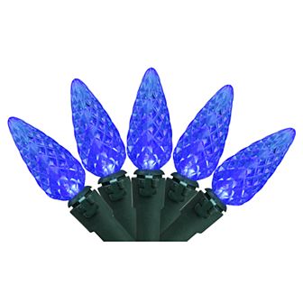 Northlight Seasonal 70 Blue LED C6 Christmas Lights