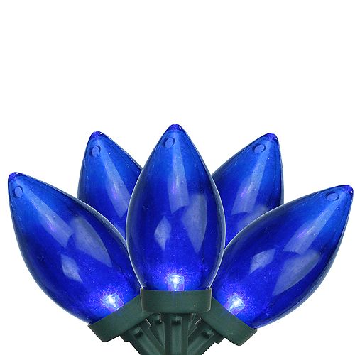 Northlight Seasonal 25 Blue LED C9 Christmas Lights