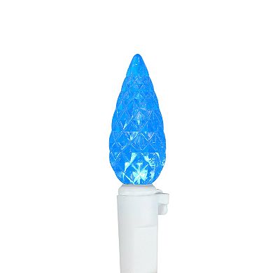 Northlight Seasonal 70 Multi-Colored Faceted LED C6 Christmas Lights