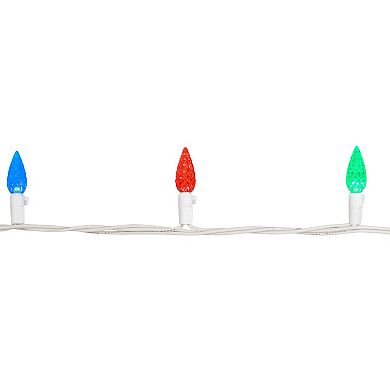 Northlight Seasonal 70 Multi-Colored Faceted LED C6 Christmas Lights