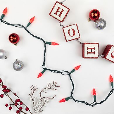 Northlight Seasonal 70 Red Faceted LED C6 Christmas Lights