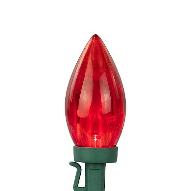 Northlight Seasonal 25 Red & White LED C9 Christmas Lights