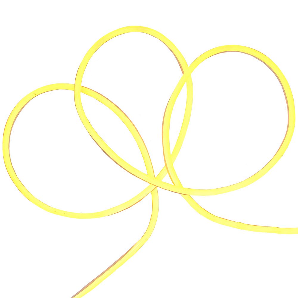 Northlight Seasonal 50' Yellow LED Neon Style Flexible Christmas Rope Light