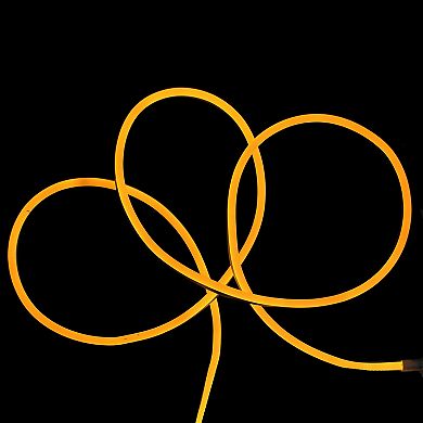 Northlight Seasonal 50' Yellow LED Neon Style Flexible Christmas Rope Light