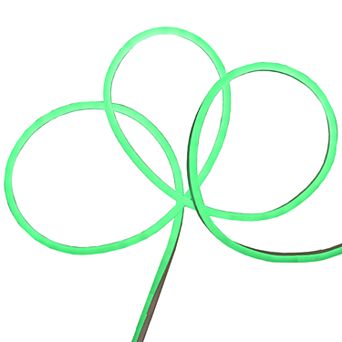 Northlight Seasonal 50' Green LED Neon Style Flexible Christmas Rope Lights