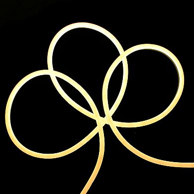 Northlight Seasonal 50' Yellow LED Neon Style Flexible Christmas Rope Lights