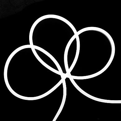 Northlight Seasonal 18' White LED Neon Style Flexible Christmas Rope Lights