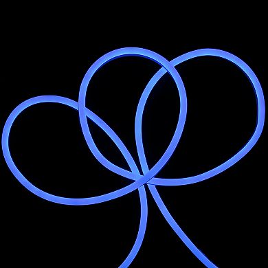 Northlight Seasonal 18' Blue LED Neon Style Flexible Christmas Rope Lights