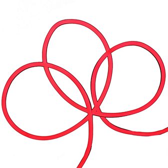 Northlight Seasonal 18' Red LED Neon Style Flexible Christmas Rope Lights