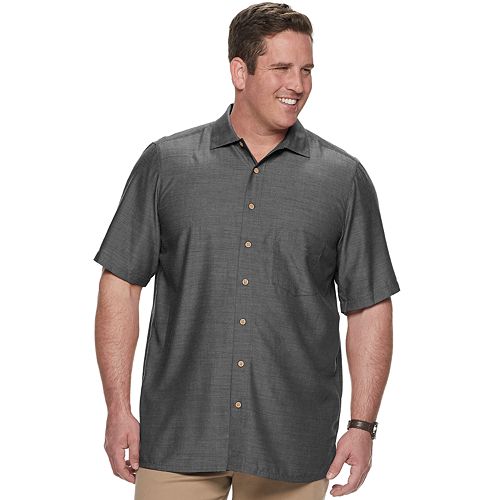 Men's Batik Bay Classic-Fit Textured Slubbed Button-Down Shirt