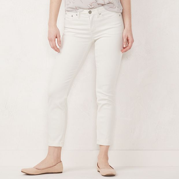 Lauren conrad cuffed hot sale skinny ankle jeans