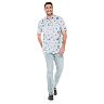 Big & Tall Croft & Barrow® Classic-Fit Plaid Quick-Dry Dobby Button-Down Shirt